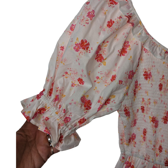 LoveShackFancy x Target Cosette Dress Cottagecore Floral Midi NWT Prairie XS - Picture 6 of 11